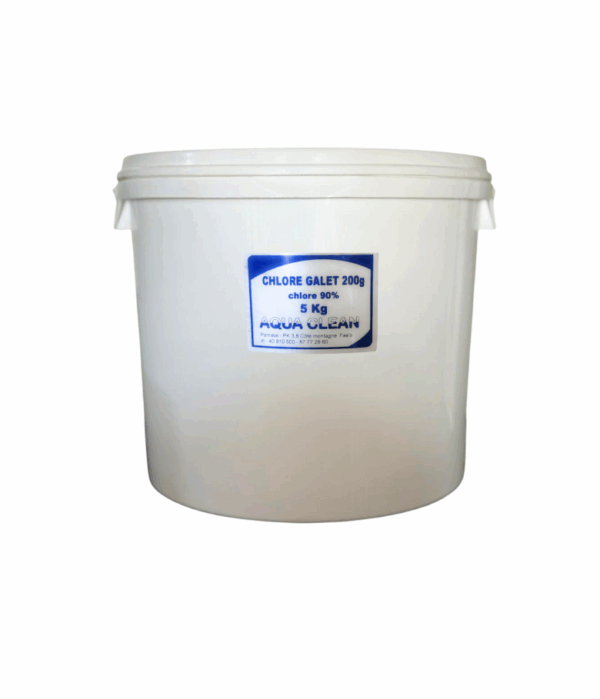 CHLORE LENT GALET 5KG - CHLGAL5KG